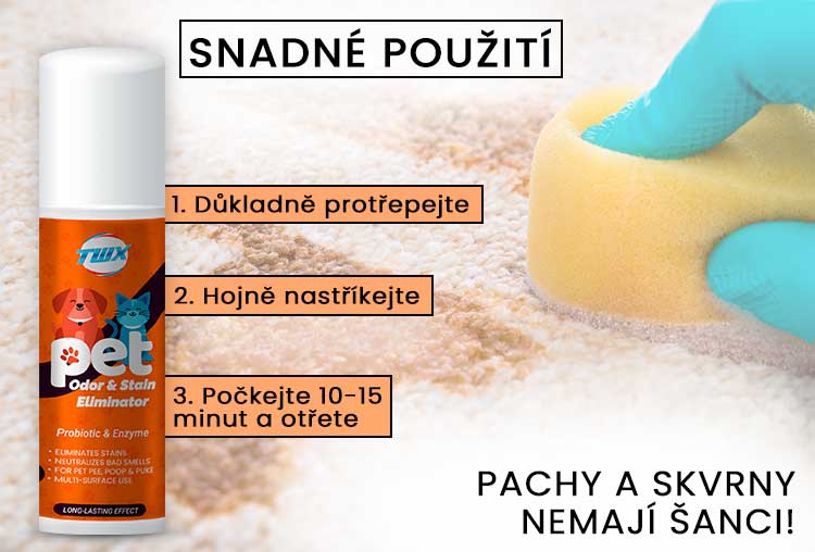 TWX® Home Pet Odstraňovač zápachu a skvrn