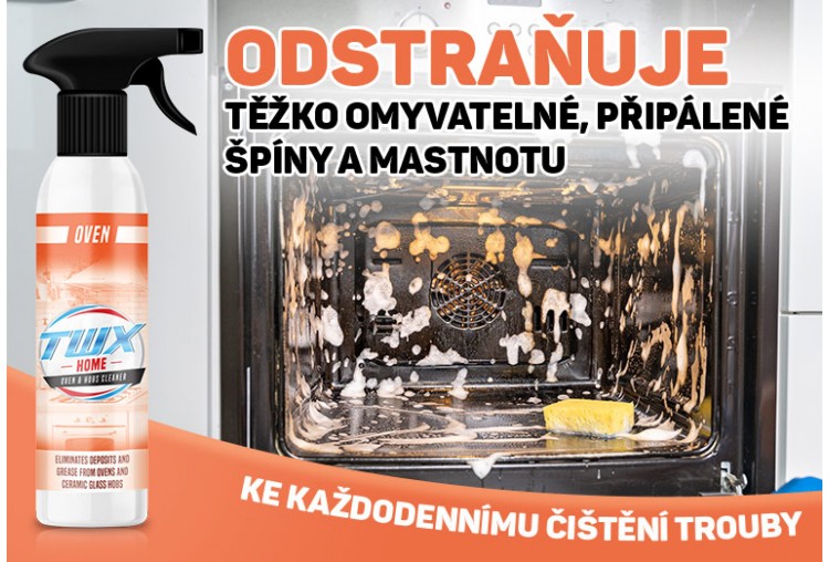 TWX® Home Oven - Čistič bez výparů na troubu a varnou desku 300 ml