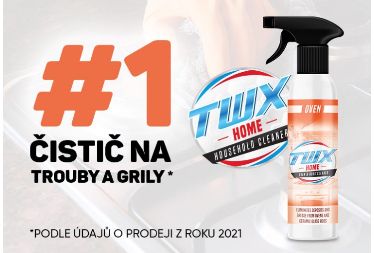 TWX® Home Oven - Čistič bez výparů na troubu a varnou desku 300 ml